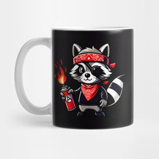 anarchy raccoon Mug